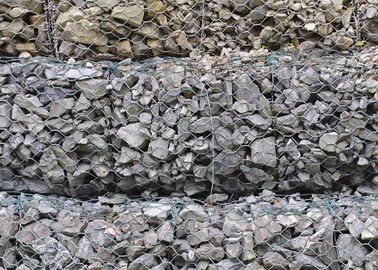المجلفن التراب قفص الحجر لحماية التآكل والاحتفاظ التربة