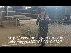 تصنيع الشبكة الغابيونية - حافة قبضة اليد