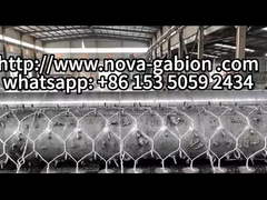سلة غابيونية للسيطرة على النهر للدفاع عن السواحل