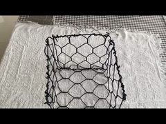 PVC طلاء صناديق الغابيون المغلفة لتحقيق الاستقرار والحماية