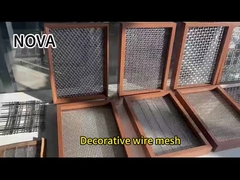دائم الصدأ والدليل على الأسلاك الزخرفية القماش عالية القوة النحاس