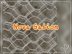 NOVA سلك الشبكة - هيكاجونال النسيج الغالباني غابيون - 6mm سلك لحماية المنحدر مرنة