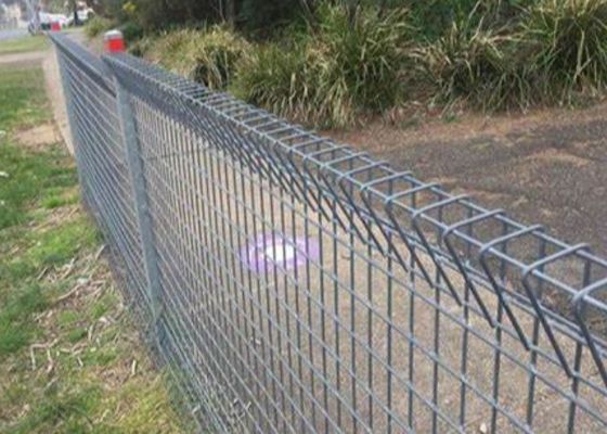 Anti-Corrosion Roll Top Perimeter Fence System with Smooth Rounded Edges for Safe Public Area Use in Gardens, Pathways, and Community Spaces