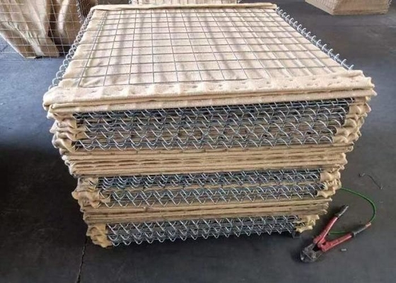 الحواجز العسكرية الرملية الحديدية المقاومة وسهلة التثبيت