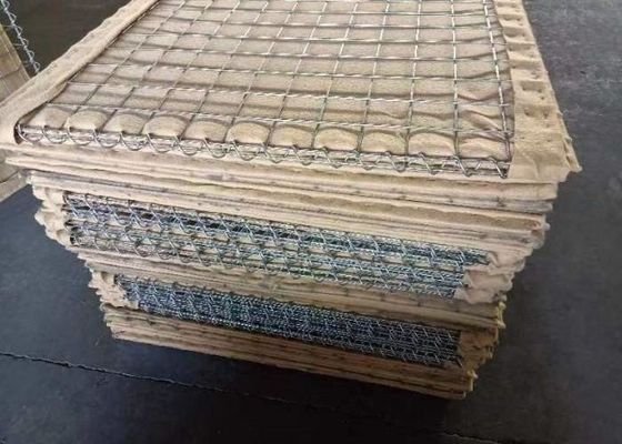 لوحة سلكية ثقيلة الحاجز العسكري مع سطح مغلف بالزنك واتصال سلكي دوامة