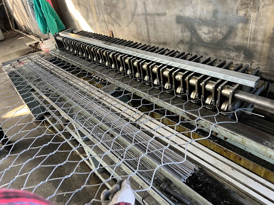 2x1x1m غالفان غابيون سلة الحفاظ على الحائط 3.4mm