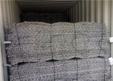 PVC طلاء صناديق الغابيون المغلفة لتحقيق الاستقرار والحماية