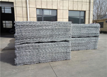 PVC طلاء صناديق الغابيون المغلفة لتحقيق الاستقرار والحماية