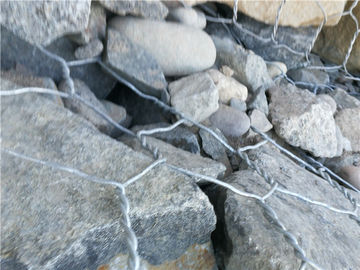 Galfan سلال التراب المعدنية المغلفة ، سلال التراب المنسوجة سهلة التركيب