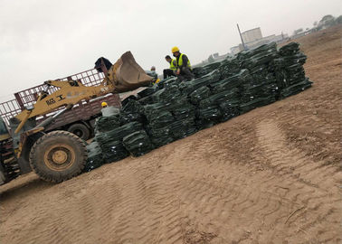 PP Geobags Highway Greening Engineering حفزت سلال التراب المعدنية المجلفنة