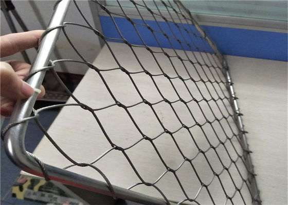 OEM 316 درجة 7x19 شبكة أسلاك الفولاذ المقاوم للصدأ