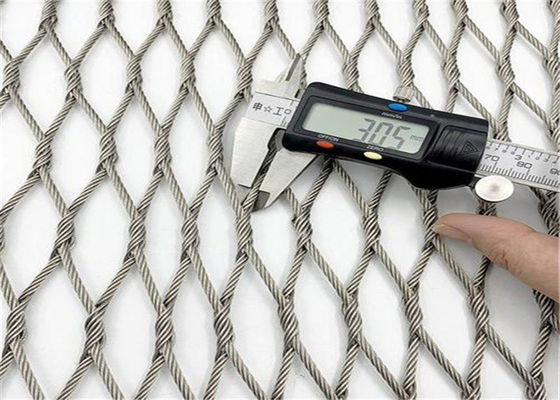 SS304 SS316 شبكات الطيور / شبكة الطيور / الصلب المقاوم للصدأ شبكة حديقة الطيور